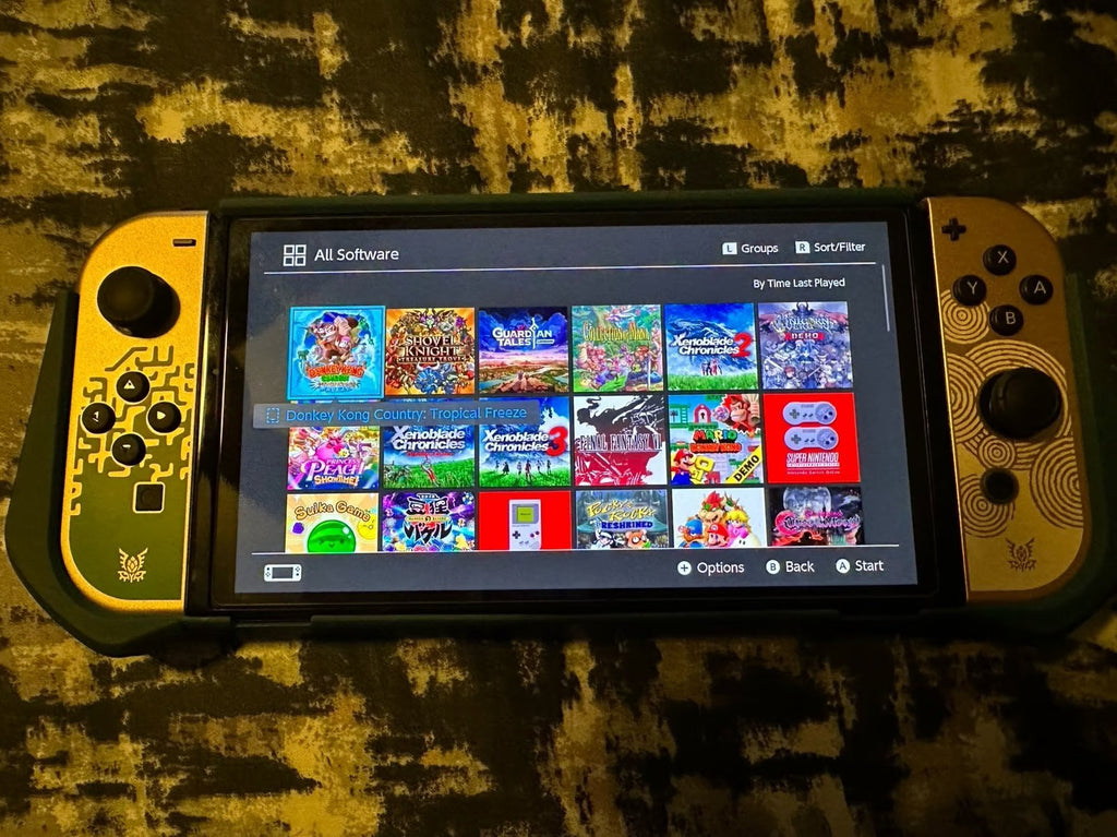 the legend of zelda tears of the kingdom edition Nintendo switch oled 8M79