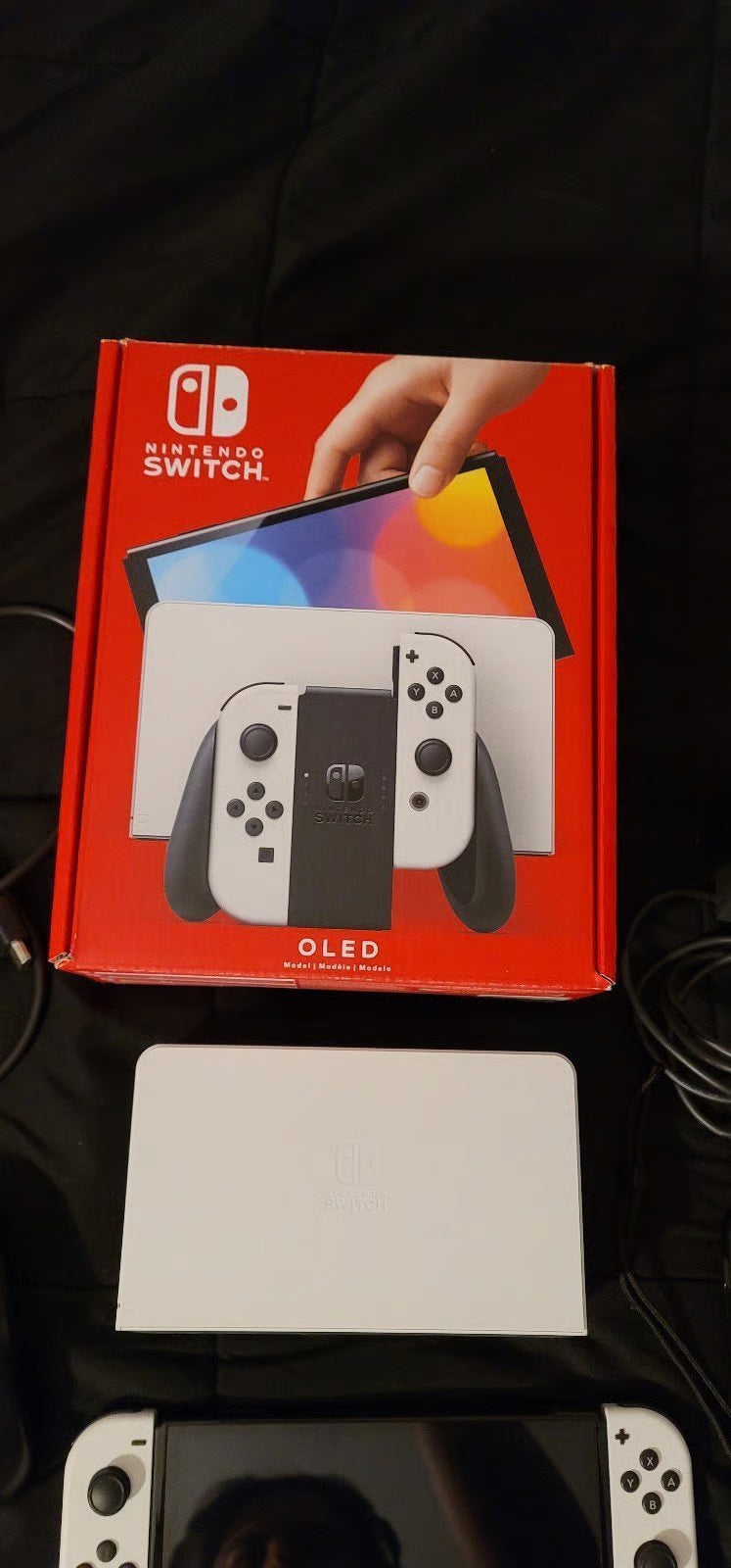 Nintendo Switch Oled Console Bundle 8J72