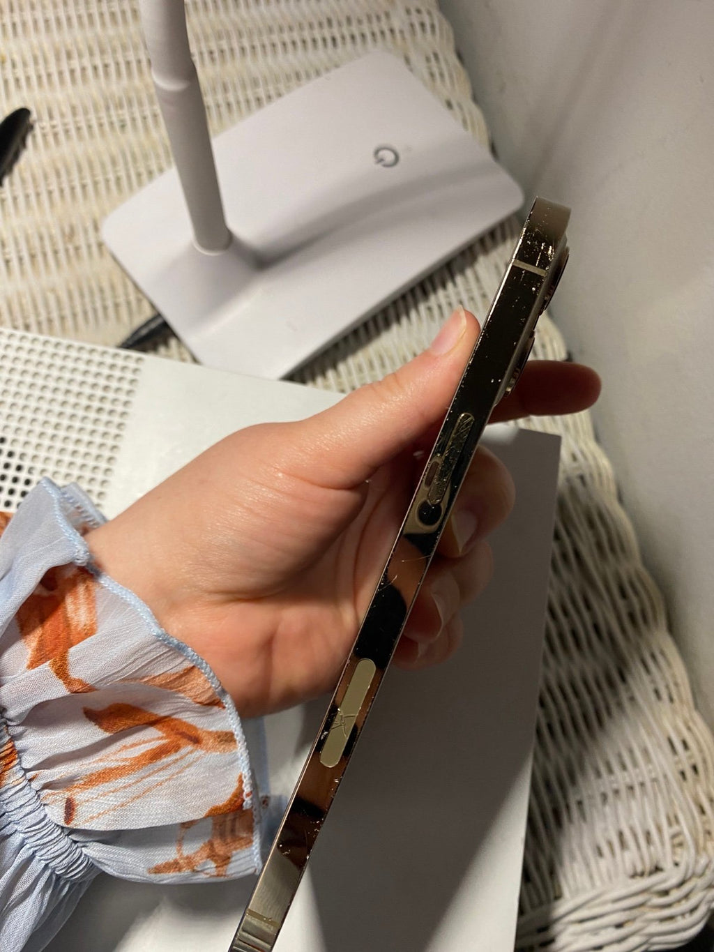 Apple iPhone 12 Pro Max 128 GB Unlocked Gold 5W98