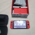 Nintendo switch oled mario with hekate rp-2040 128gb memory and all games free 1B21
