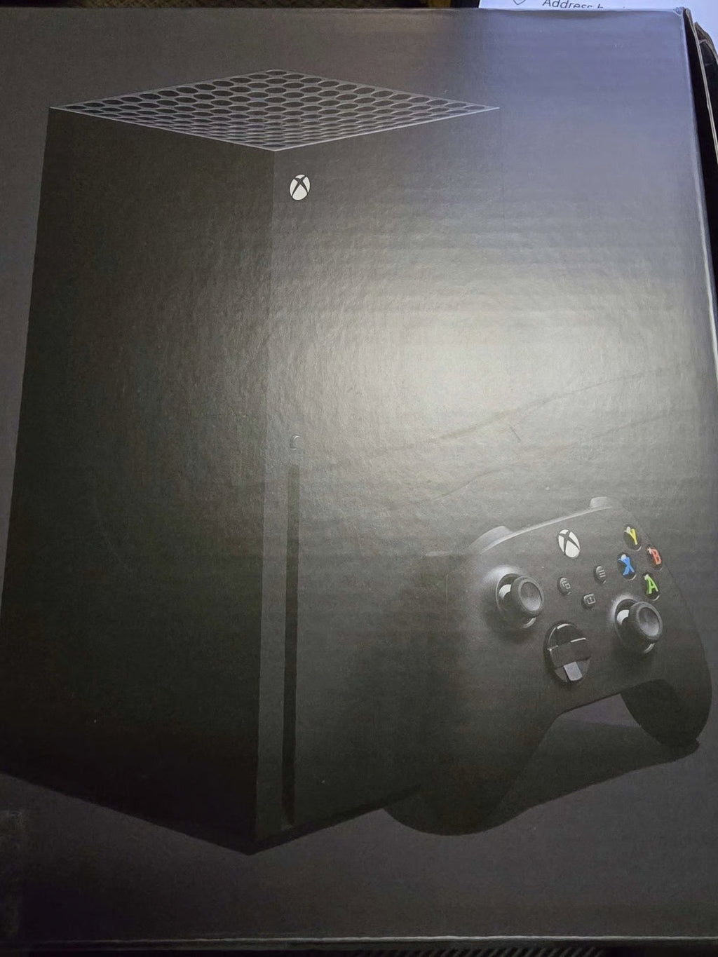 XBOX SERIES X CONSOLE AND CABLES ONLY! 3S58