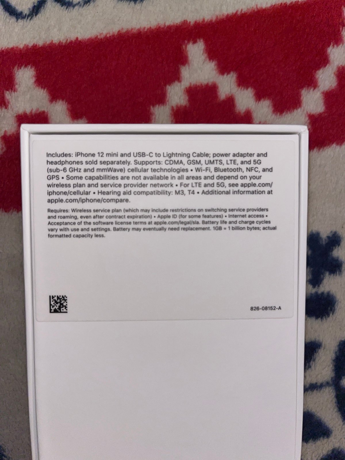 Apple iPhone 12 Mini Unlocked 9G53