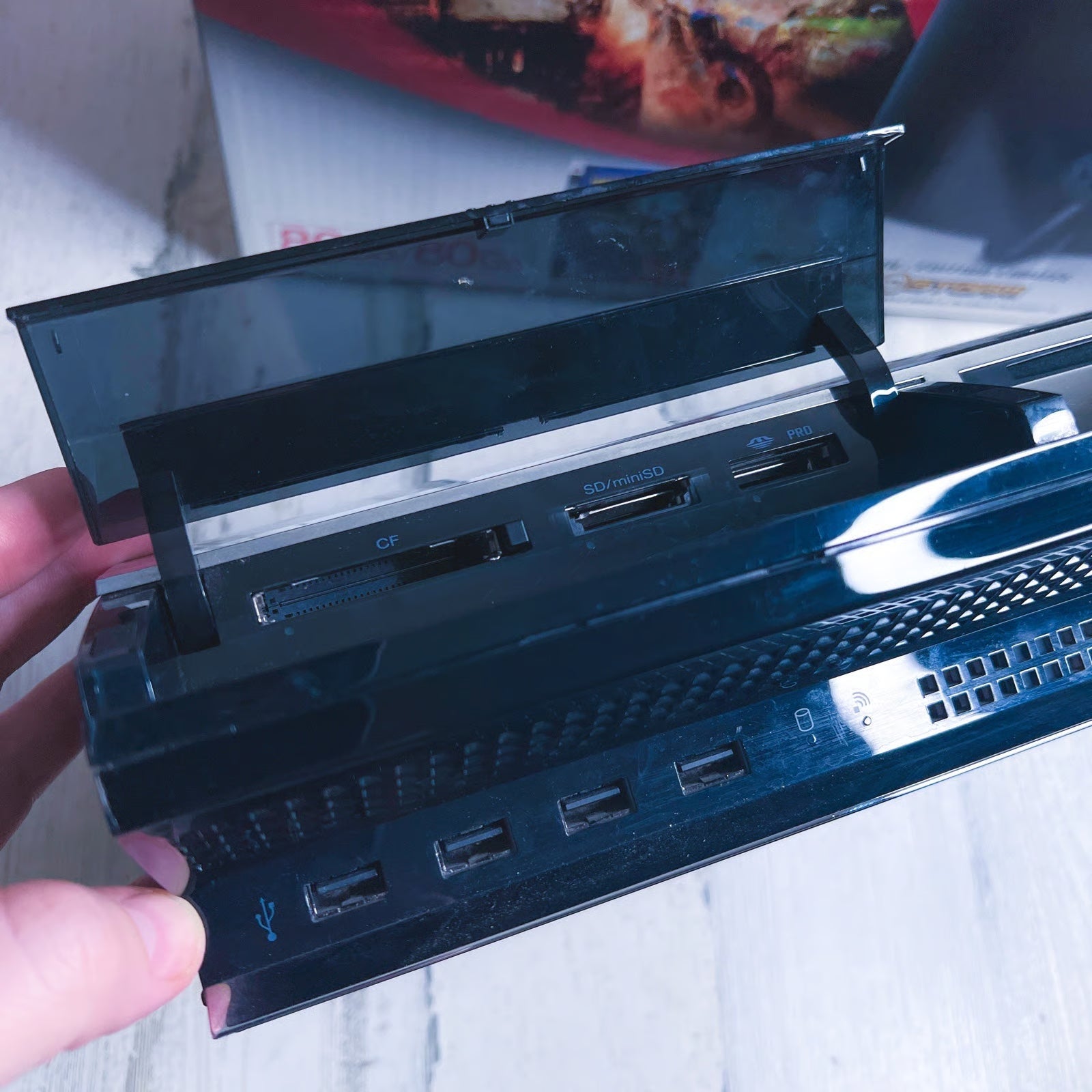 Sony PlayStation 3 Console MotorStorm Bundle in Black 80 GB with Box 3W76