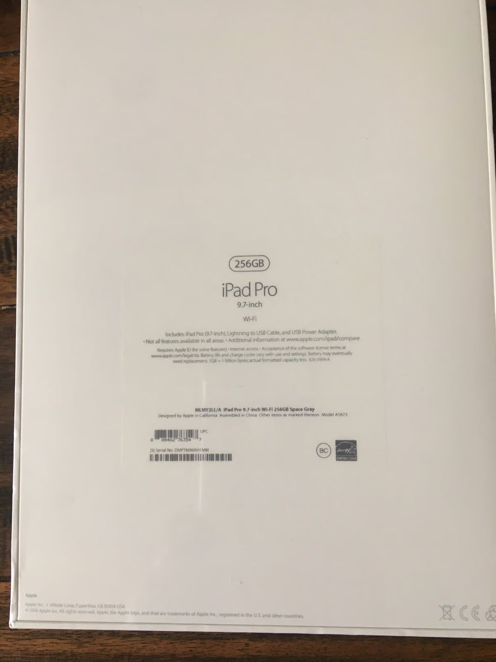 iPad Pro 256 GB 8C63