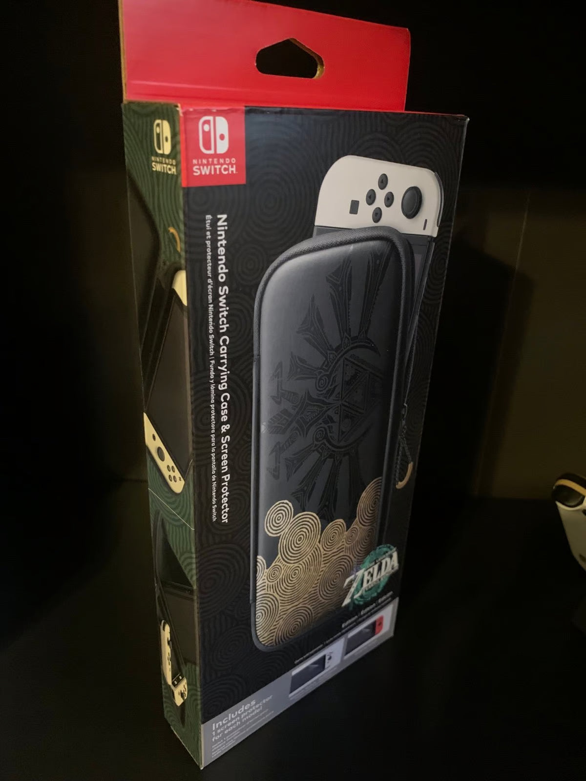 The Legend of Zelda Tears of the Kingdom Nintendo Switch OLED *MEGA BUNDLE* 3F68