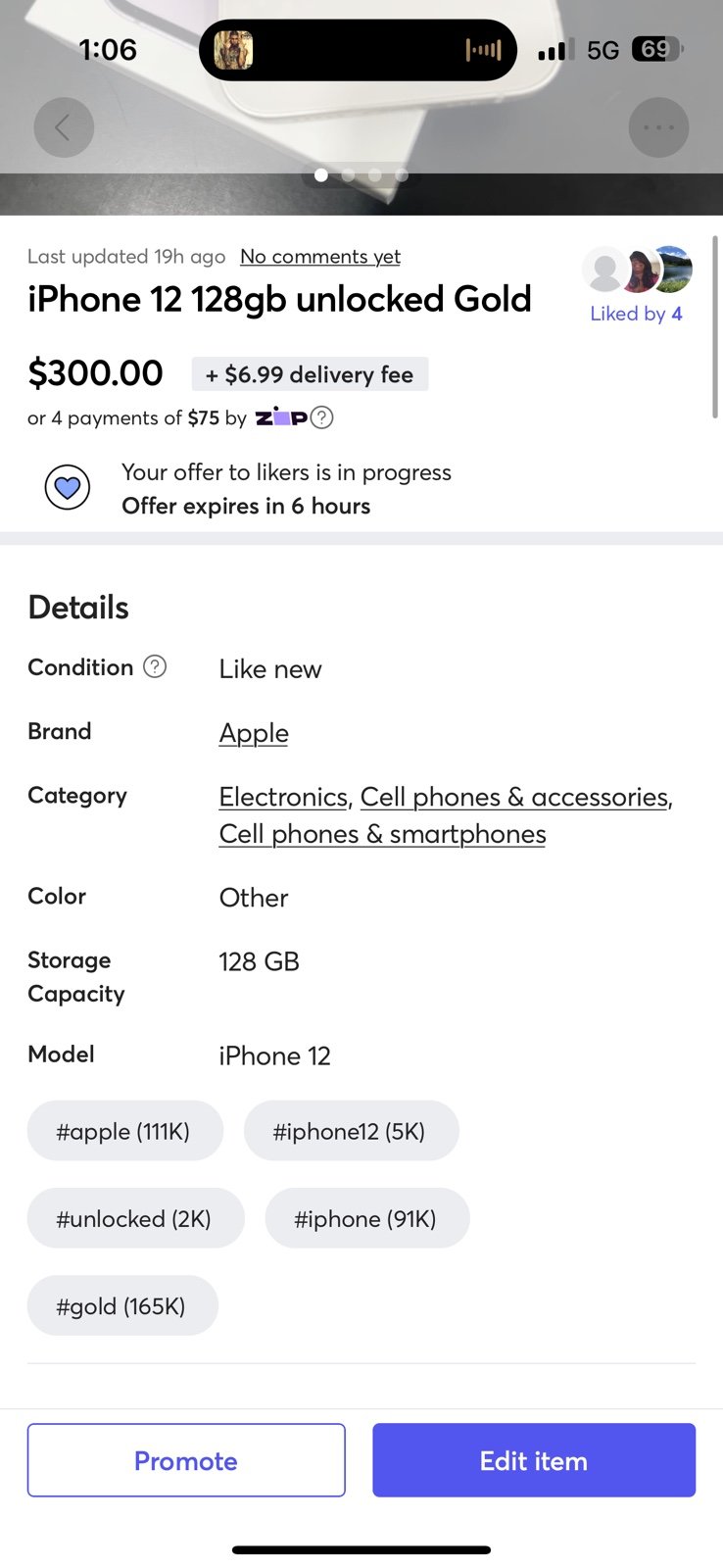 Apple iPhone 12 Pro Max 256GB Blue Unlocked and iPhone 12 bundled post 3E22