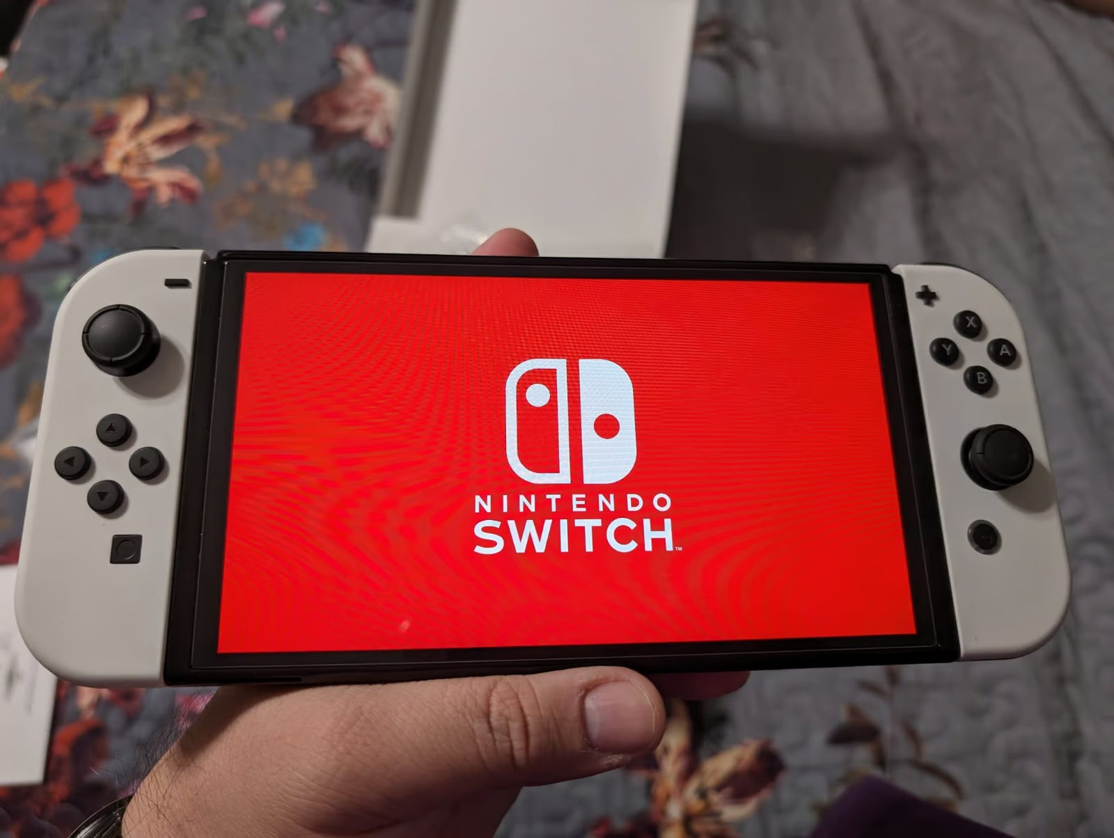 Nintendo Switch Oled white 6T29
