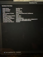 14鈥?MacBook Pro 16GB Ram - 512GB SSD w/ Apple M2 Pro Chip 1S52