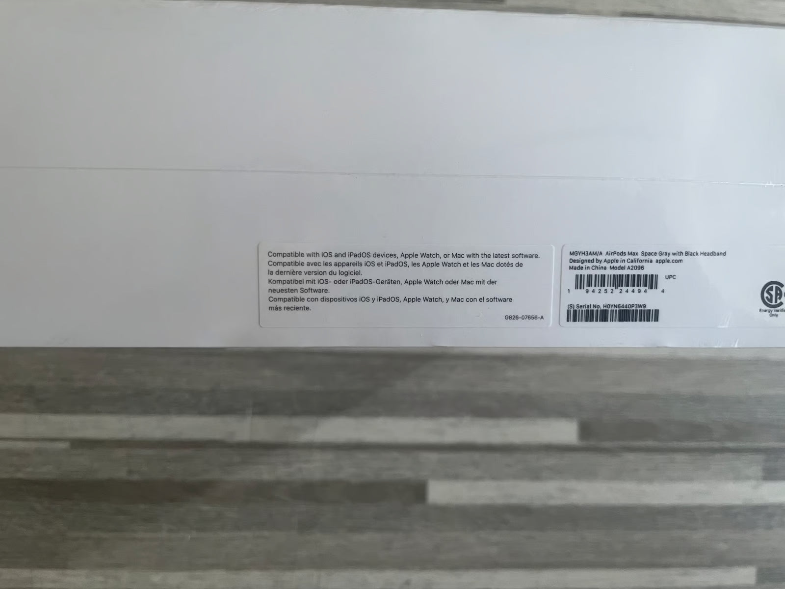 Apple AirPods Max with Smart Case in Space Gray 8H73