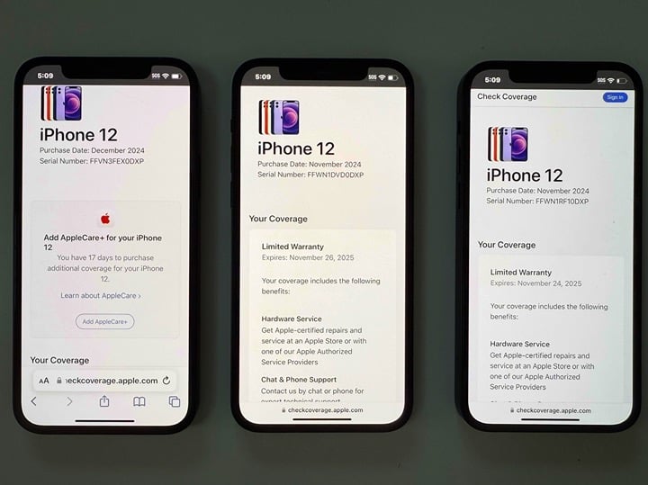 For Varfee Sherif: 3* iPhone 12 locked to Metro 7W65