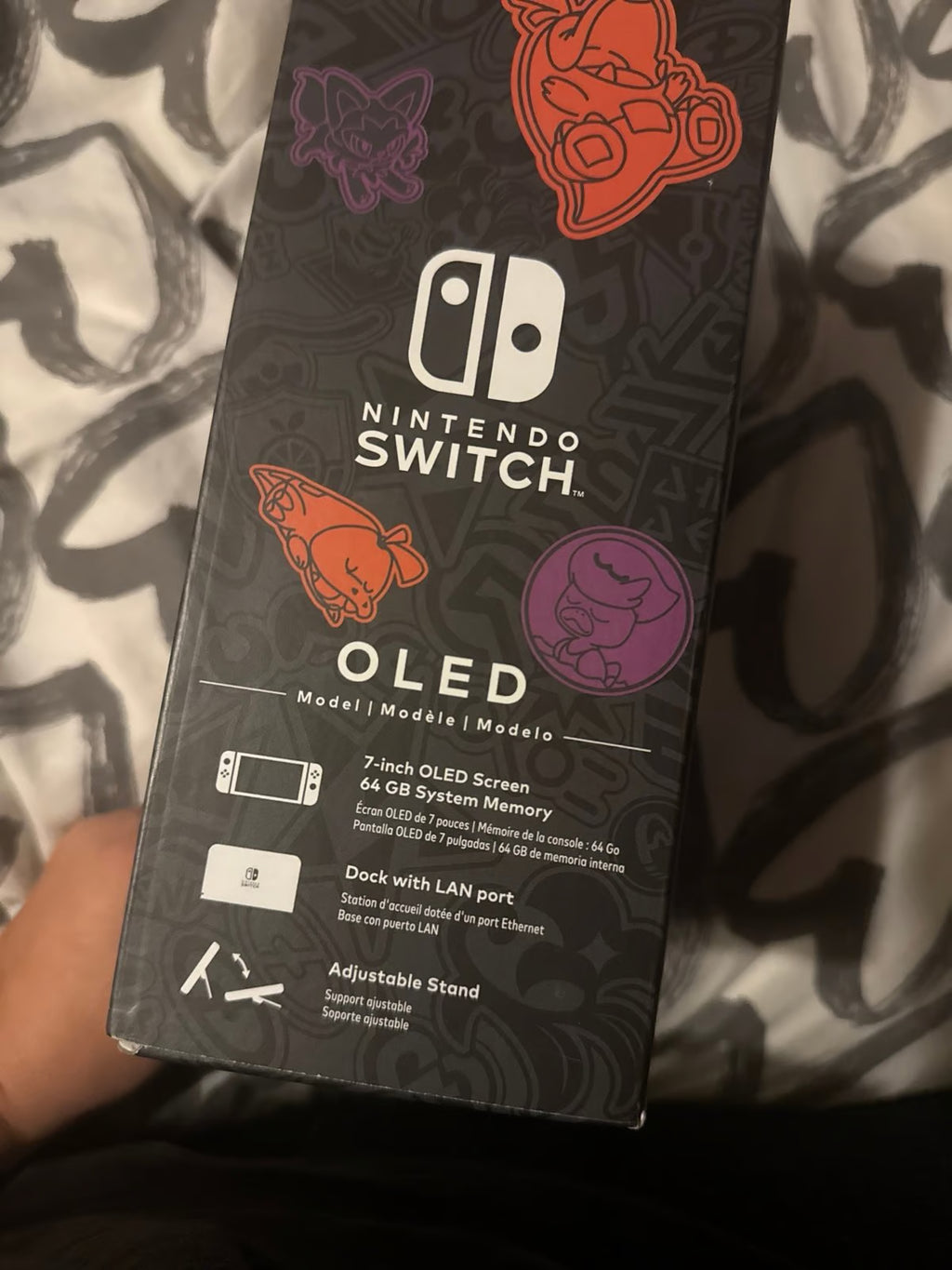 Nintendo switch OLED Pok茅mon Scarlet & Violet Edition 2Q21