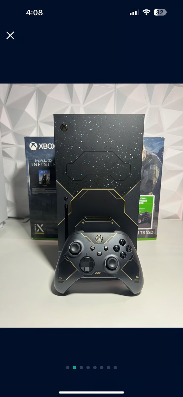 Xbox series x Halo edition console 6D38
