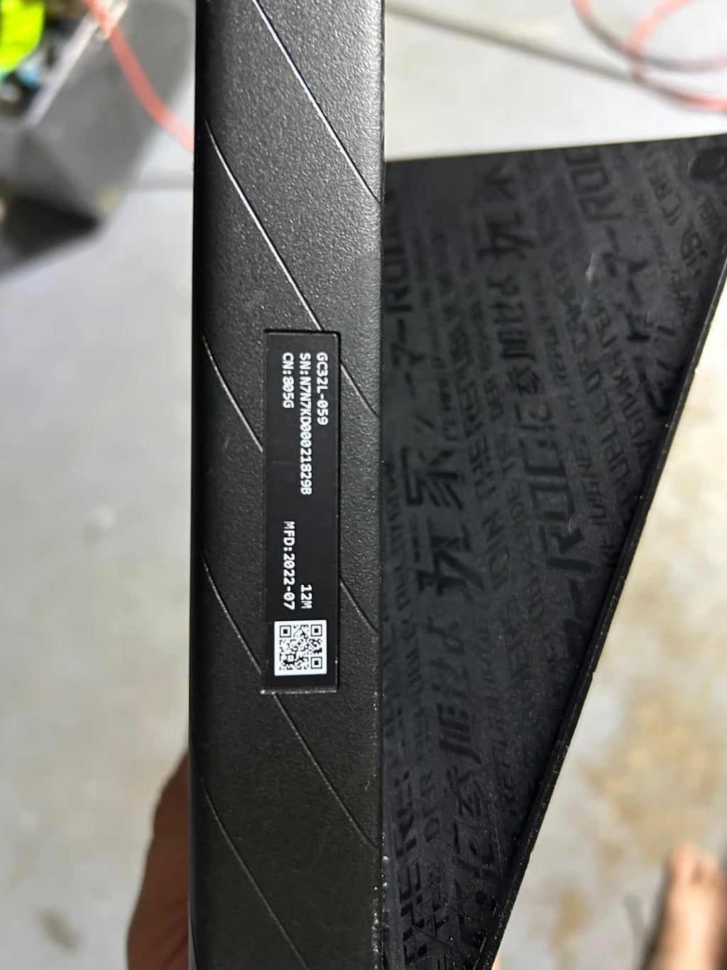 ASUS ROG XG Mobile (2022) 6850XT 9D61