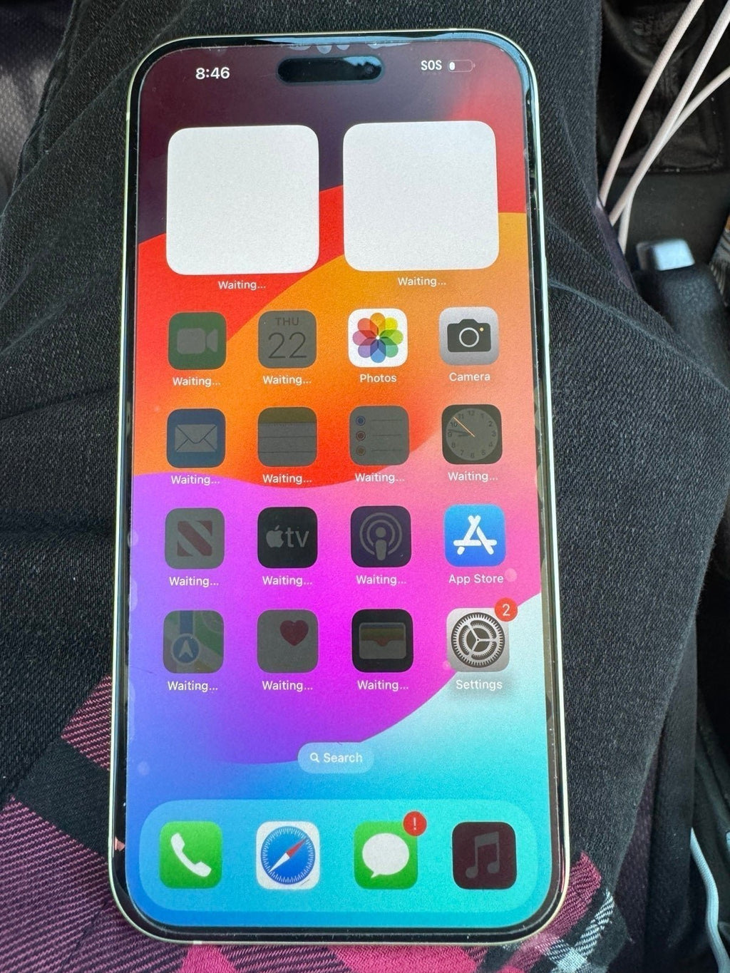Tmobile iPhone 15 plus 128gb 7G69