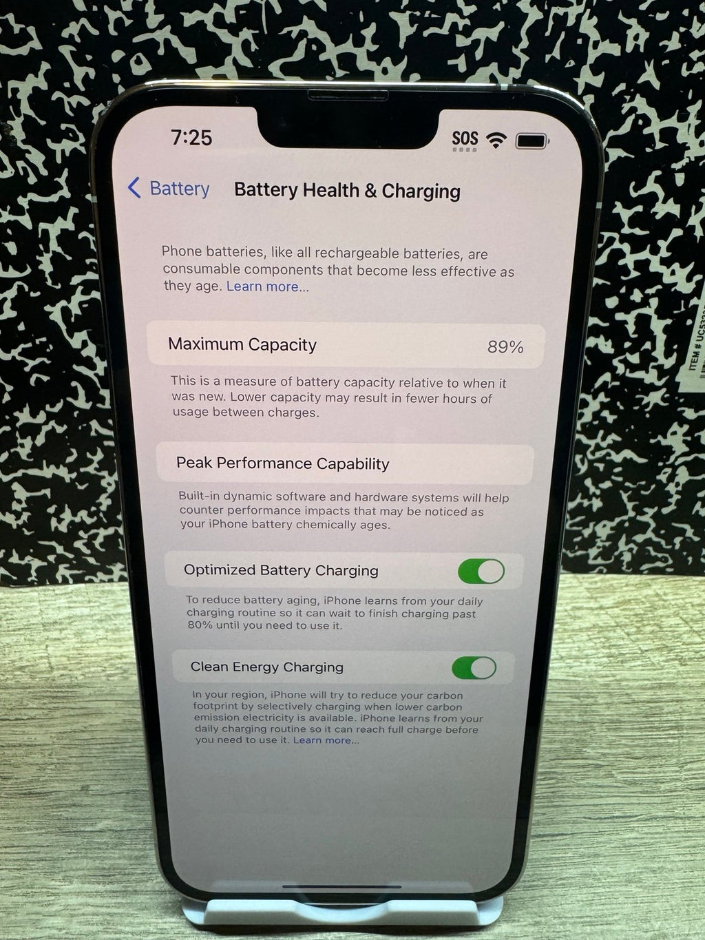 Very Good) Unlocked   Apple iPhone 13 Pro Max 1Tb 9745 2U62