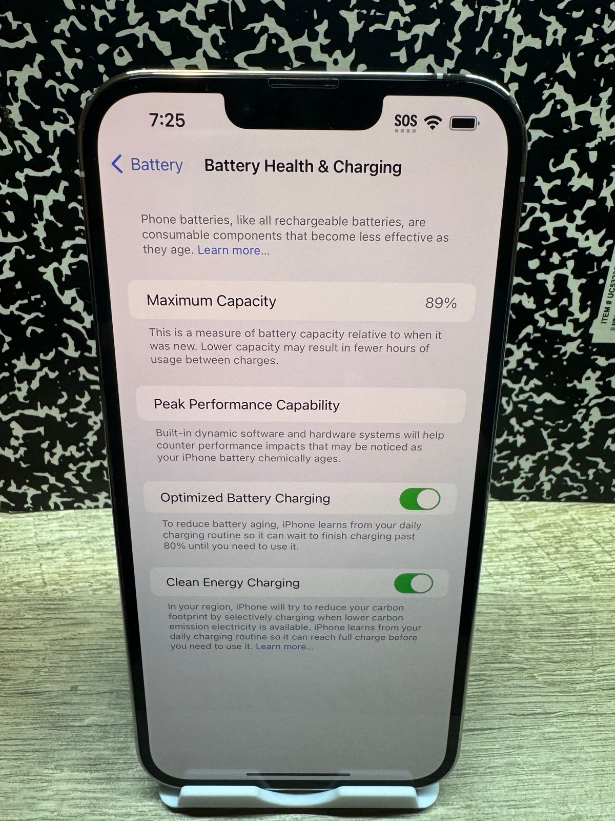 Very Good) Unlocked   Apple iPhone 13 Pro Max 1Tb 9745 2U62