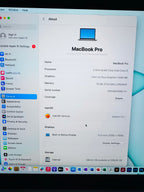 Lighting Fast MacBook Pro Touchbar fully loaded W/ programs 1G11