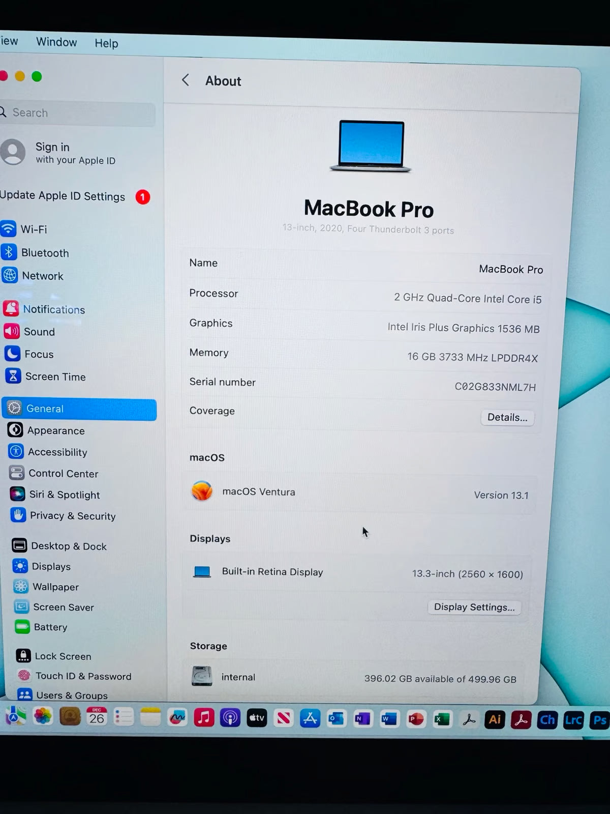 Lighting Fast MacBook Pro Touchbar fully loaded W/ programs 1G11