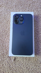 Apple iPhone 15 Pro Max Factory Unlocked (93% Batt) Blue Titanium 256GB 3E17