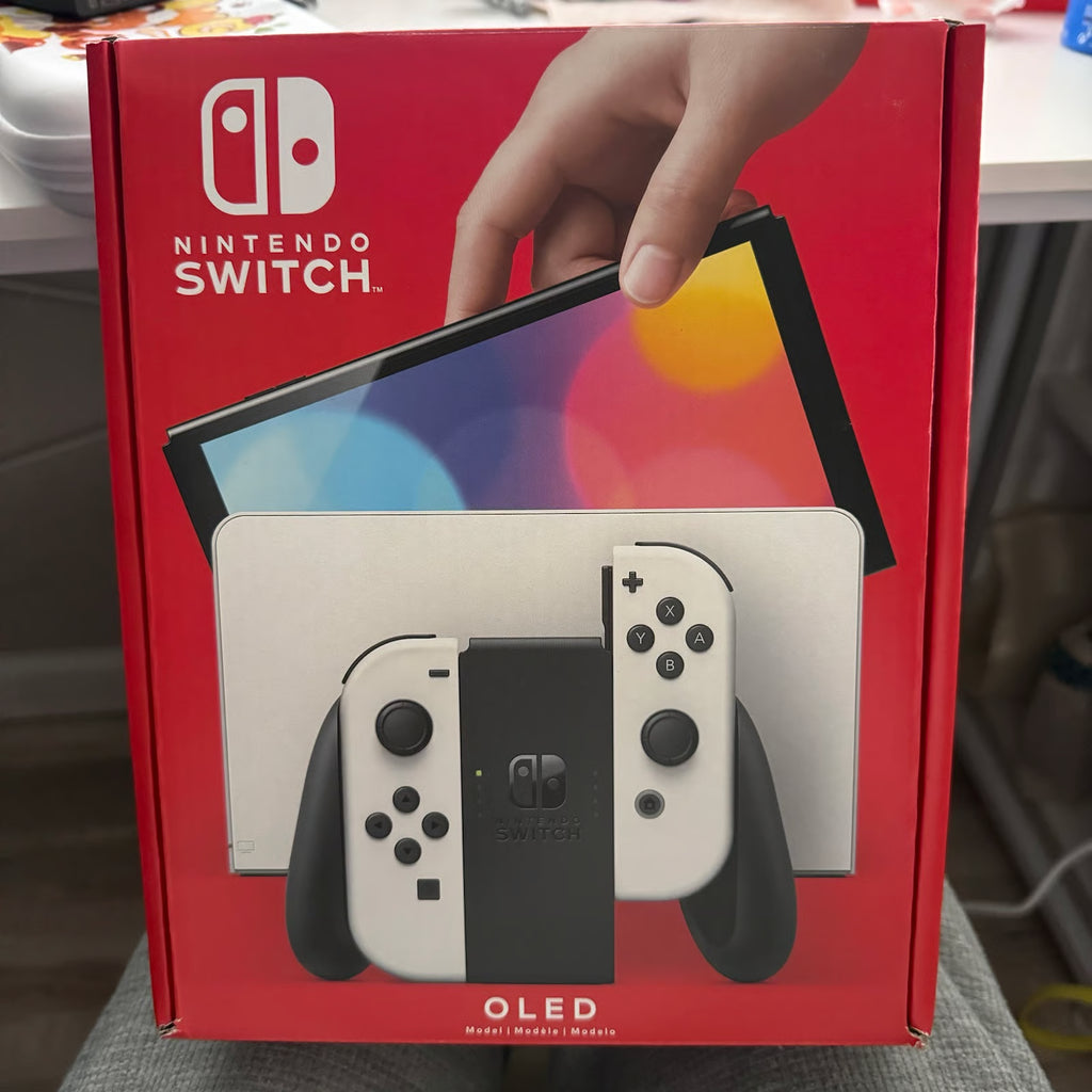 Nintendo Switch OLED with White Joy-Cons 6G53