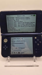 In box New Nintendo 3DS XL Galaxy Edition W/Games, charger,stylus, 128GB SD