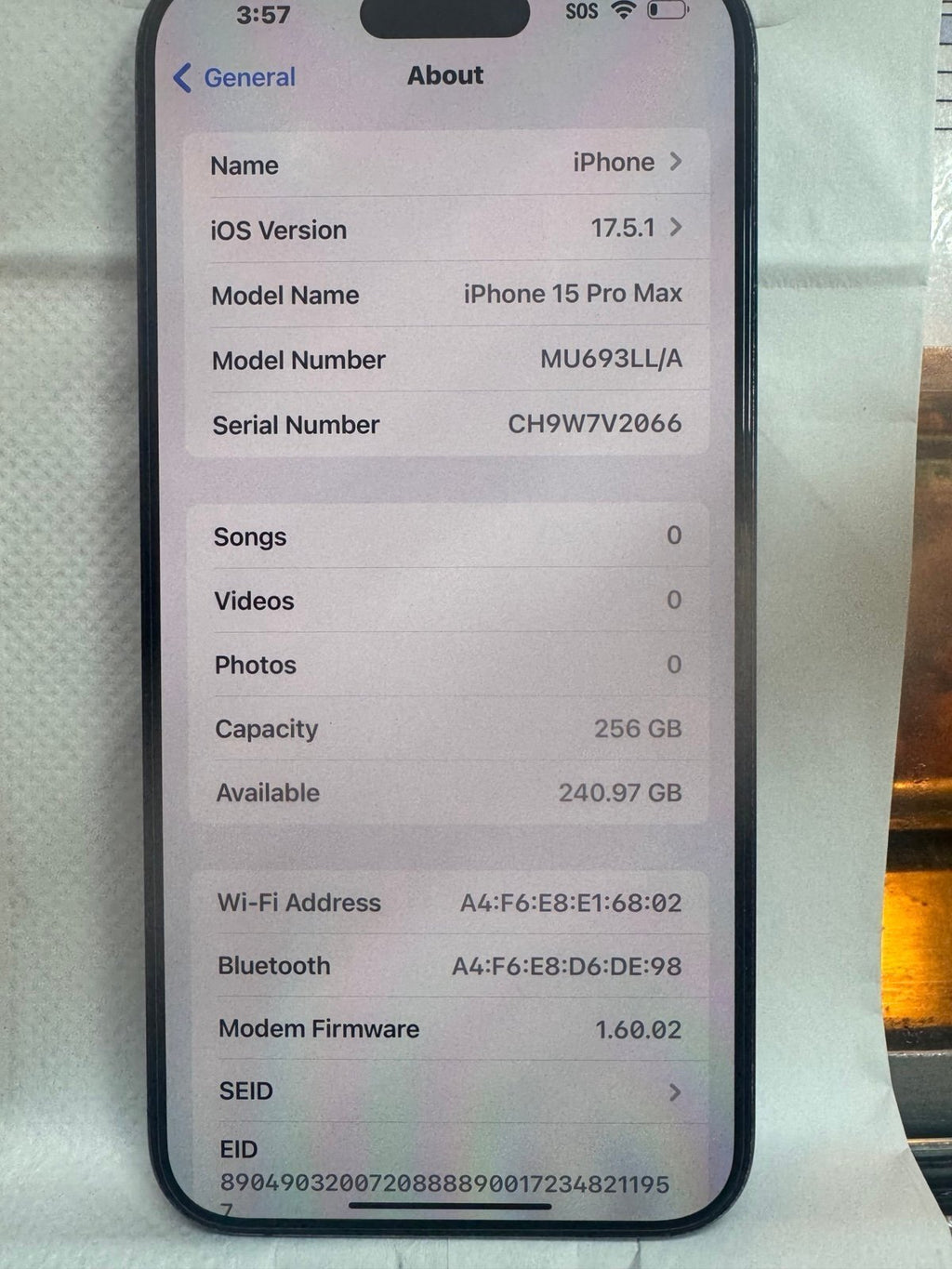 Apple iphone 15 pro max phone unlocked 6A71