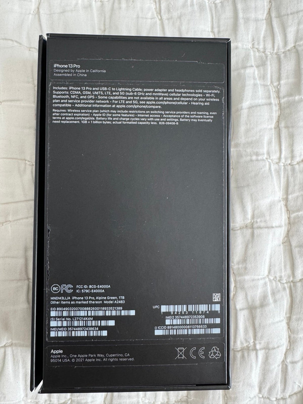 Apple iPhone 13 Pro 7F66