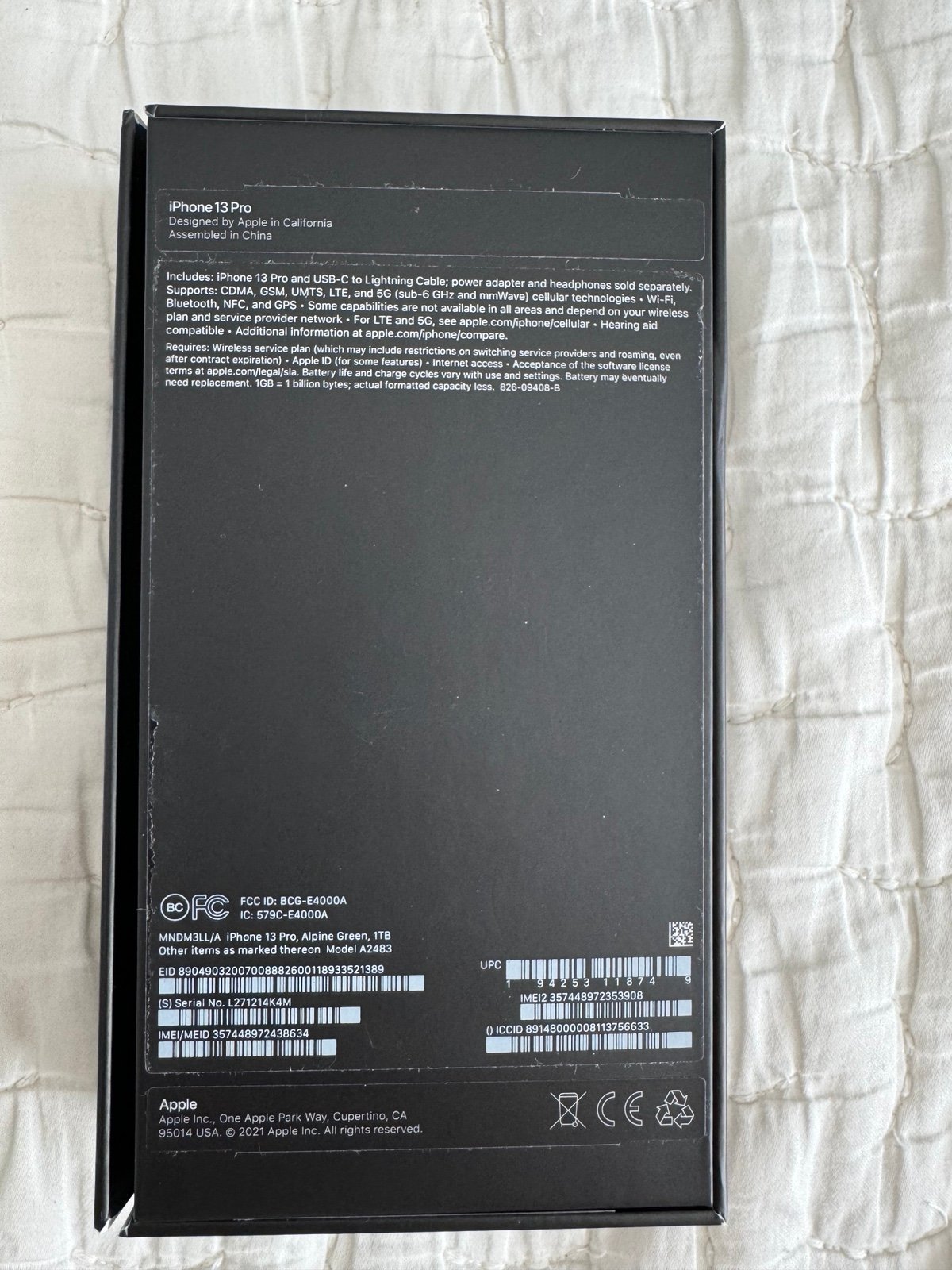 Apple iPhone 13 Pro 7F66