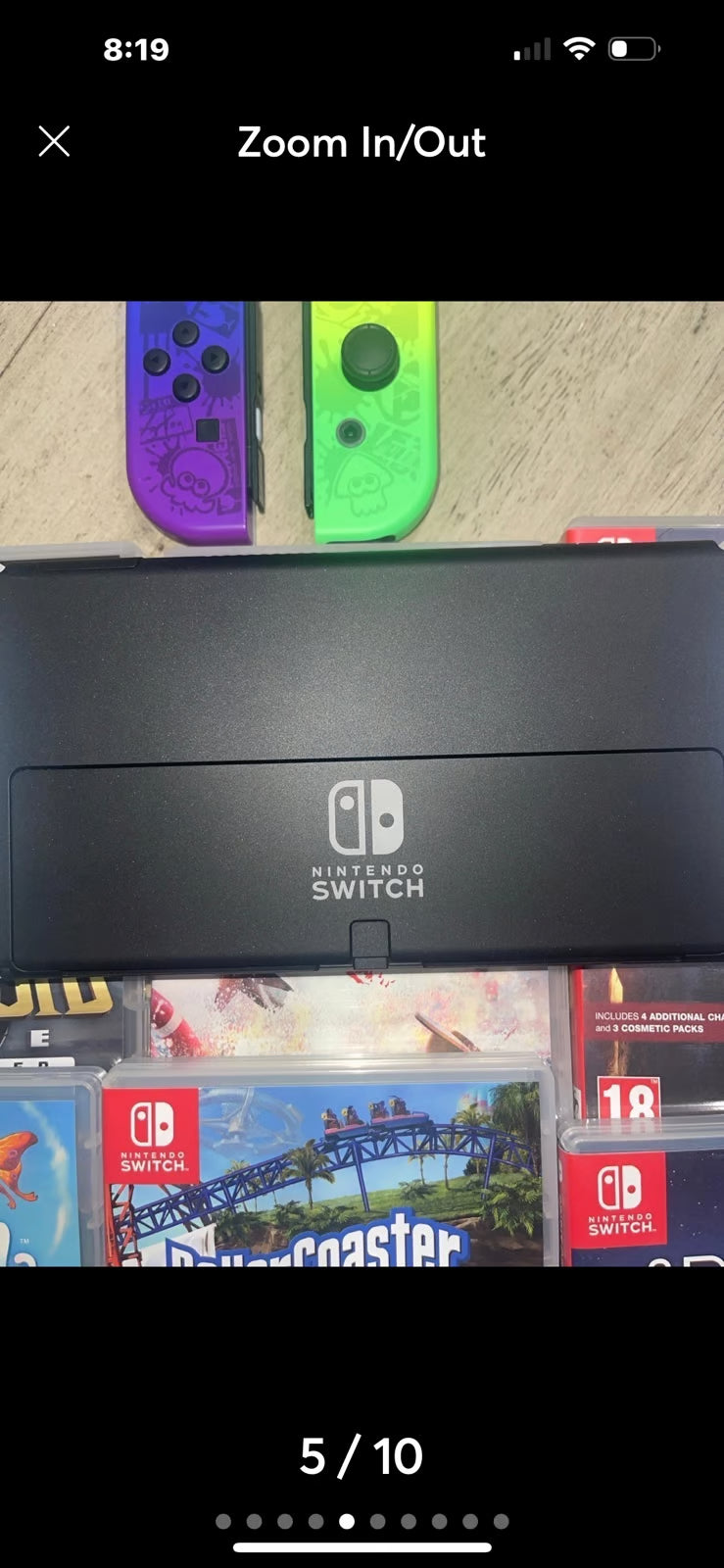 Nintendo switch oled bundle 2G98