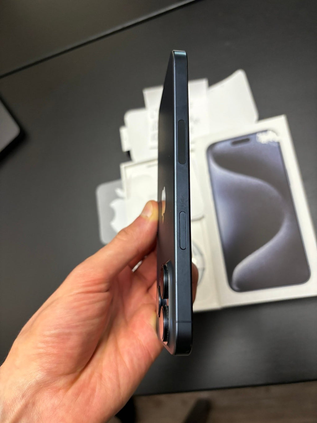 Apple iPhone 15 Pro Max Blue 256GB 100% Battery 1Z88