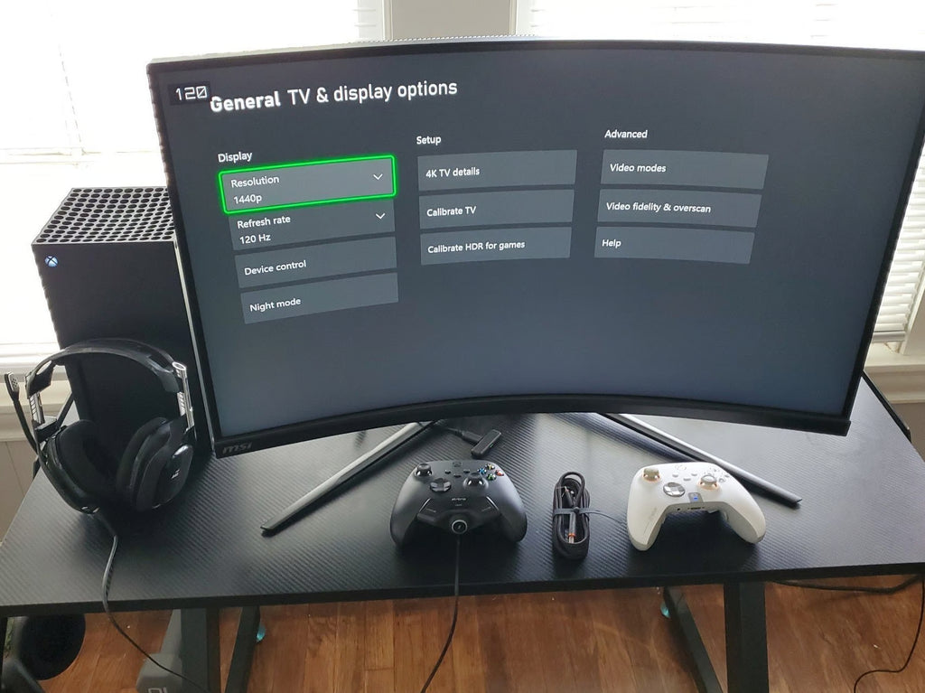 xbox series 1440p monitor astro a40 Xbox scuff 1O68