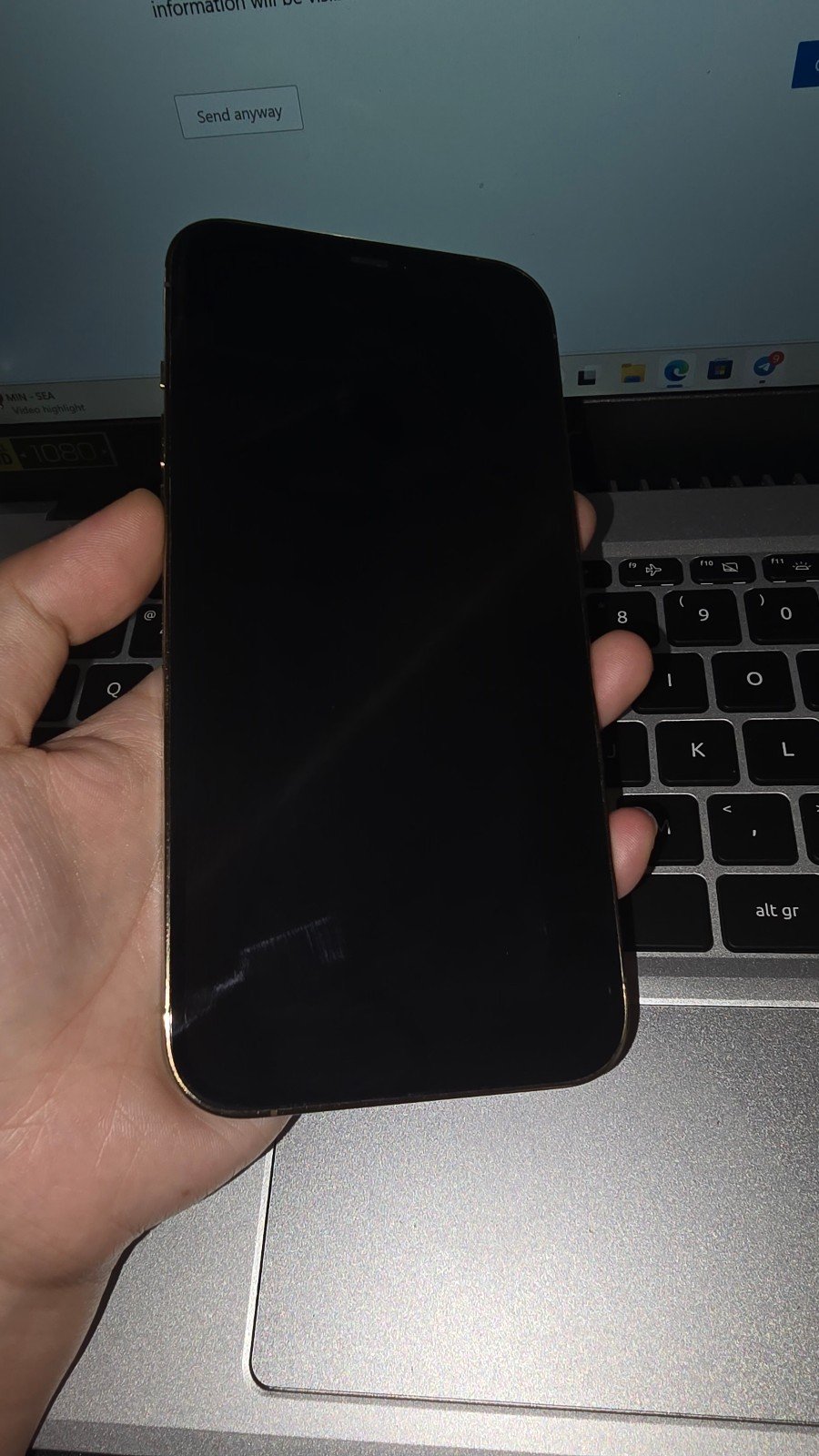 iphone 12 pro max fully Unlock 256gb 8X62