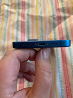 Unlocked Apple iPhone 13 Blue with lightning charger cord 3V36