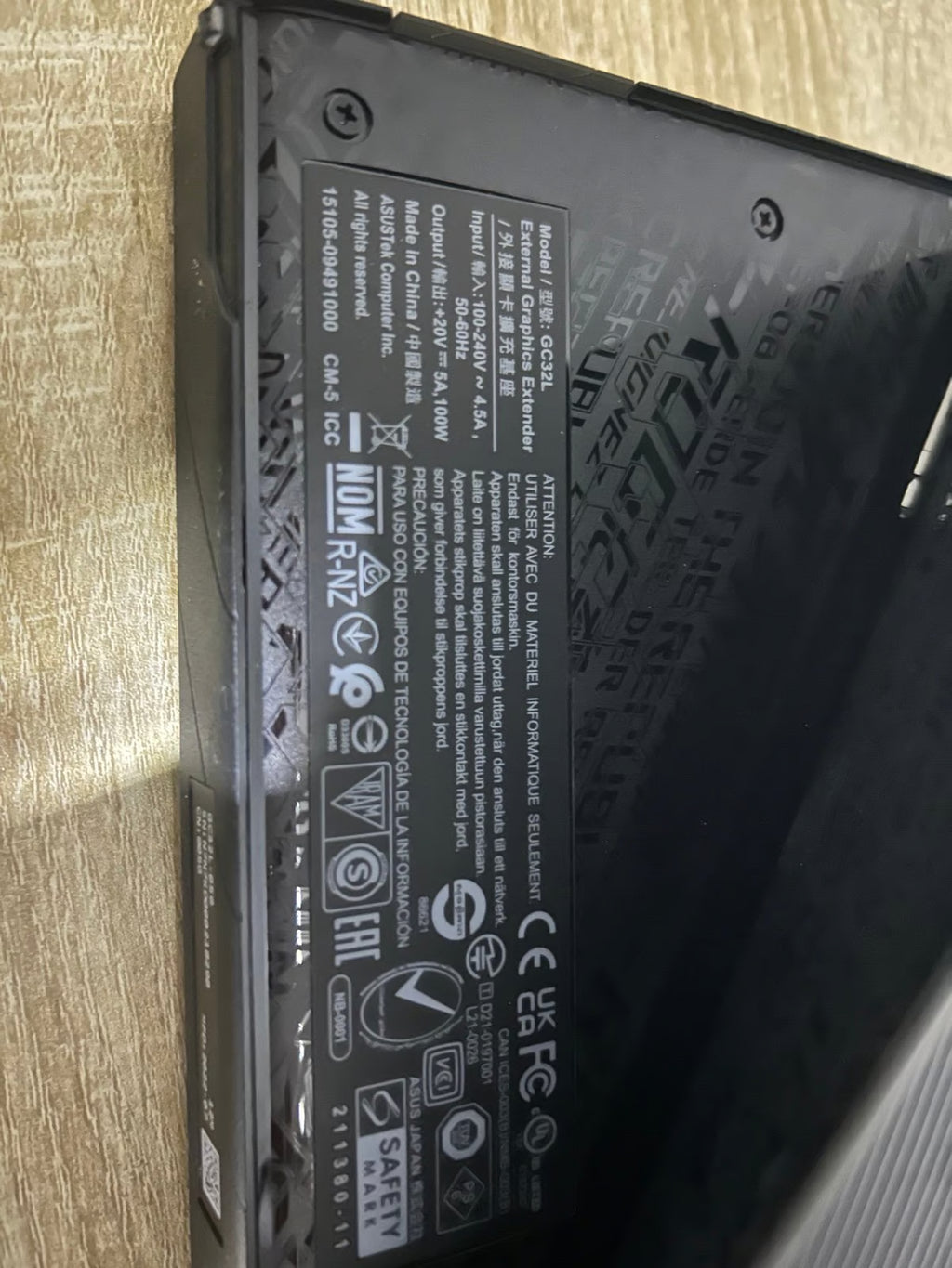 ASUS ROG XG Mobile (2022) 6850XT 9D61