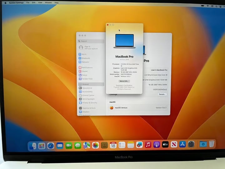 MacBook Pro 16 inch 2019 i9 16GB 1TB - Like New 5C96