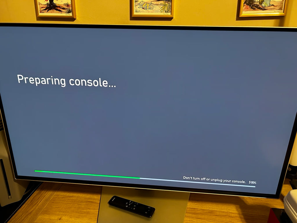 Xbox Series X Console with White Carbon Fiber DBrand Wrap - CIB 5P63