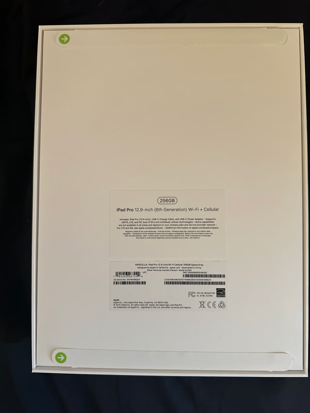 Apple iPad Pro 6th Generation 5Y61