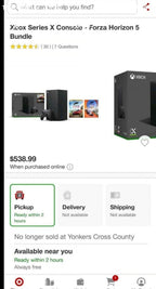 New Microsoft Xbox Series X Console 1TB - Forza Horizon 5 Premium Edition Bundle 7T93