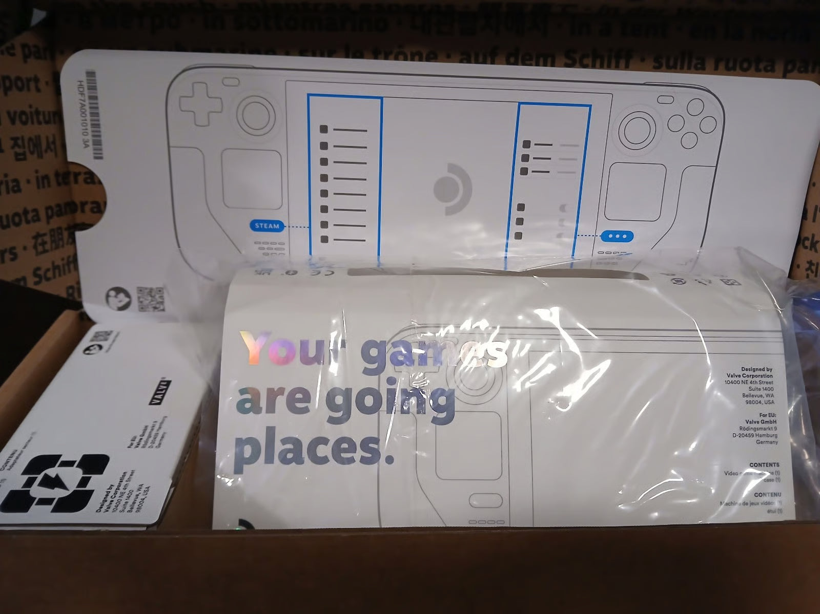 Valve Steam Deck Handheld Console LCD 256GB Bundle 3A86