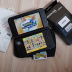 Nintendo 3DS XL Pokemon X Y Premium Gold W/ 32GB SD, Charger & Games