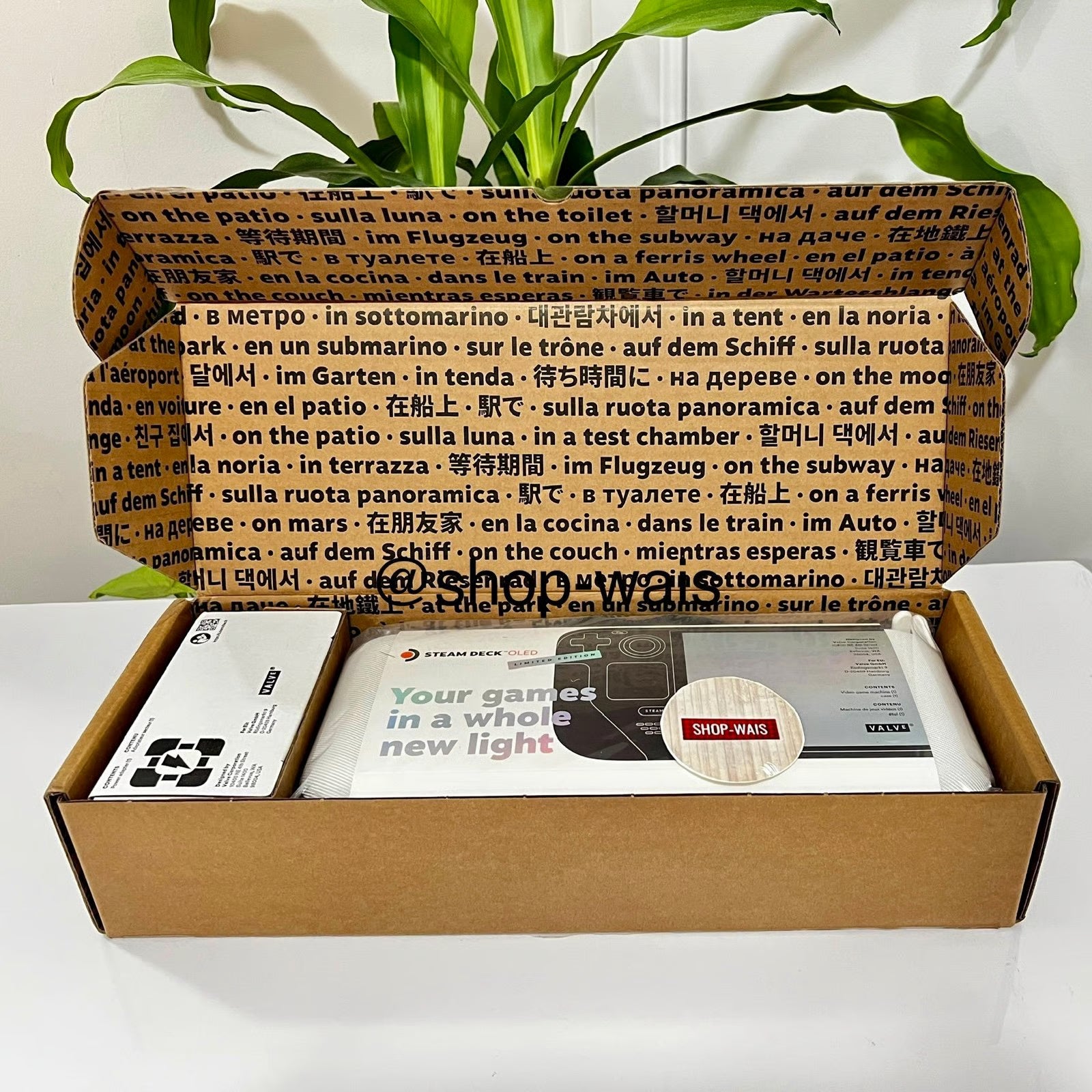 Steam Deck Limited Edition White 1TB聽OLED 9E19