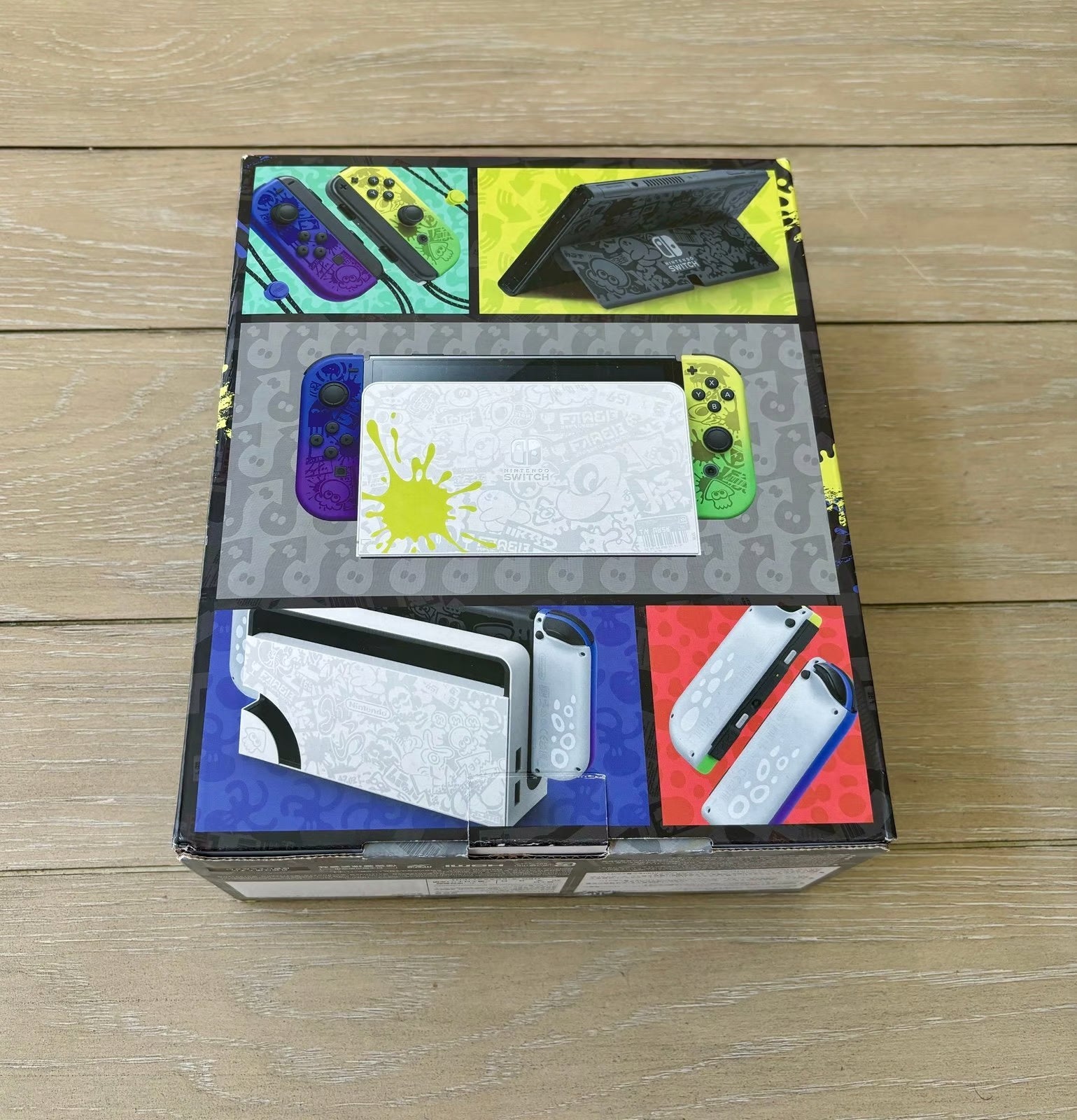 Nintendo Switch 鈥?OLED Model - Splatoon 3 Special Edition Console 5Q99