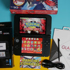 Nintendo 3DS XL Pokemon X and Y Edition 32GB SD, Accessories, Charger, 60+ Games