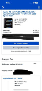 ipad pro 13 inch m4 9T56