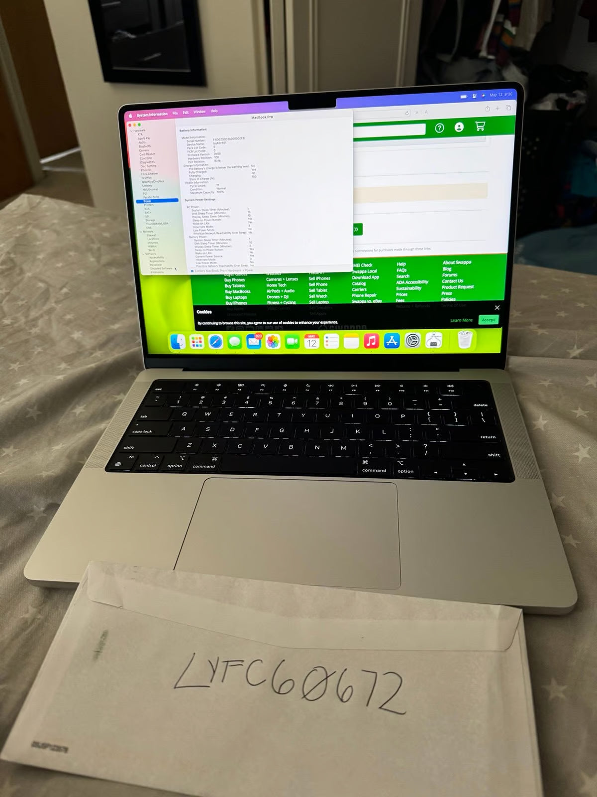 14鈥?MacBook Pro (Late 2023) w/ 512GB 18GB RAM 1S17