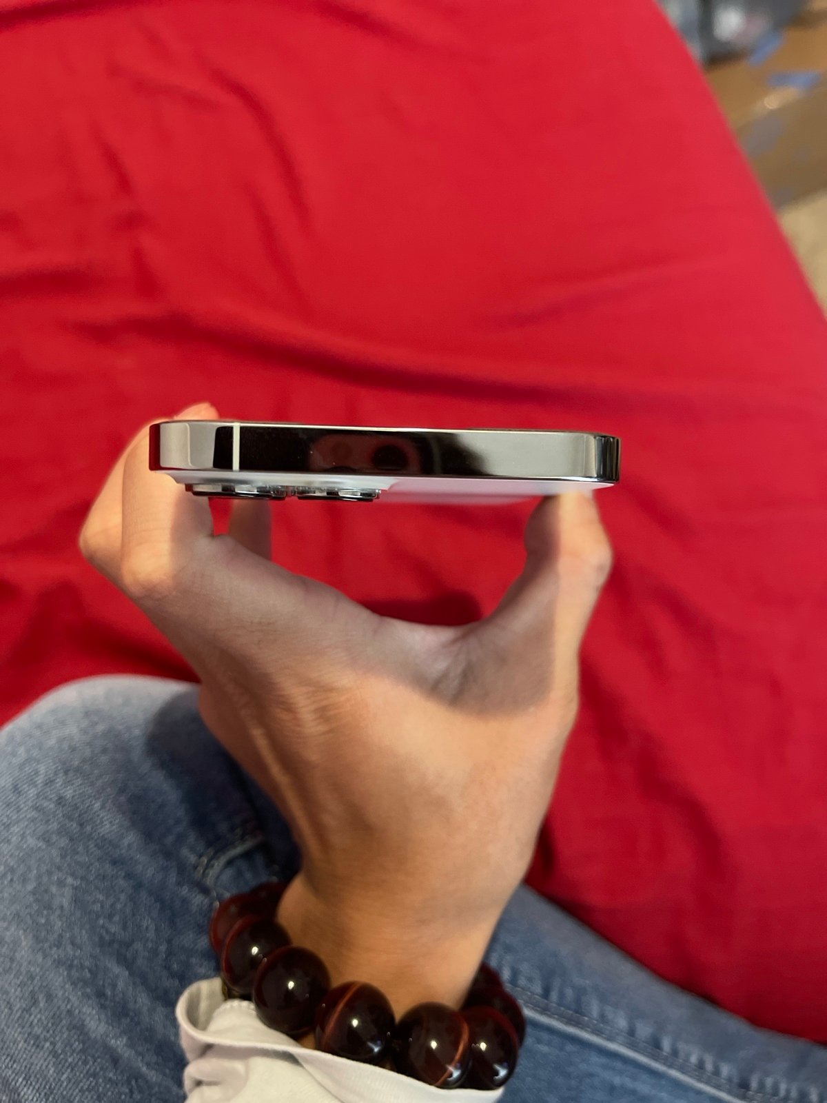 Apple iPhone 13 Pro Max 128 GB in Silver for T-Mobile 9T55