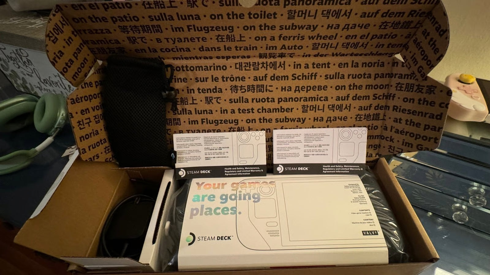 Steam Deck LCD 512GB + Carrying Case + Dock 6N75