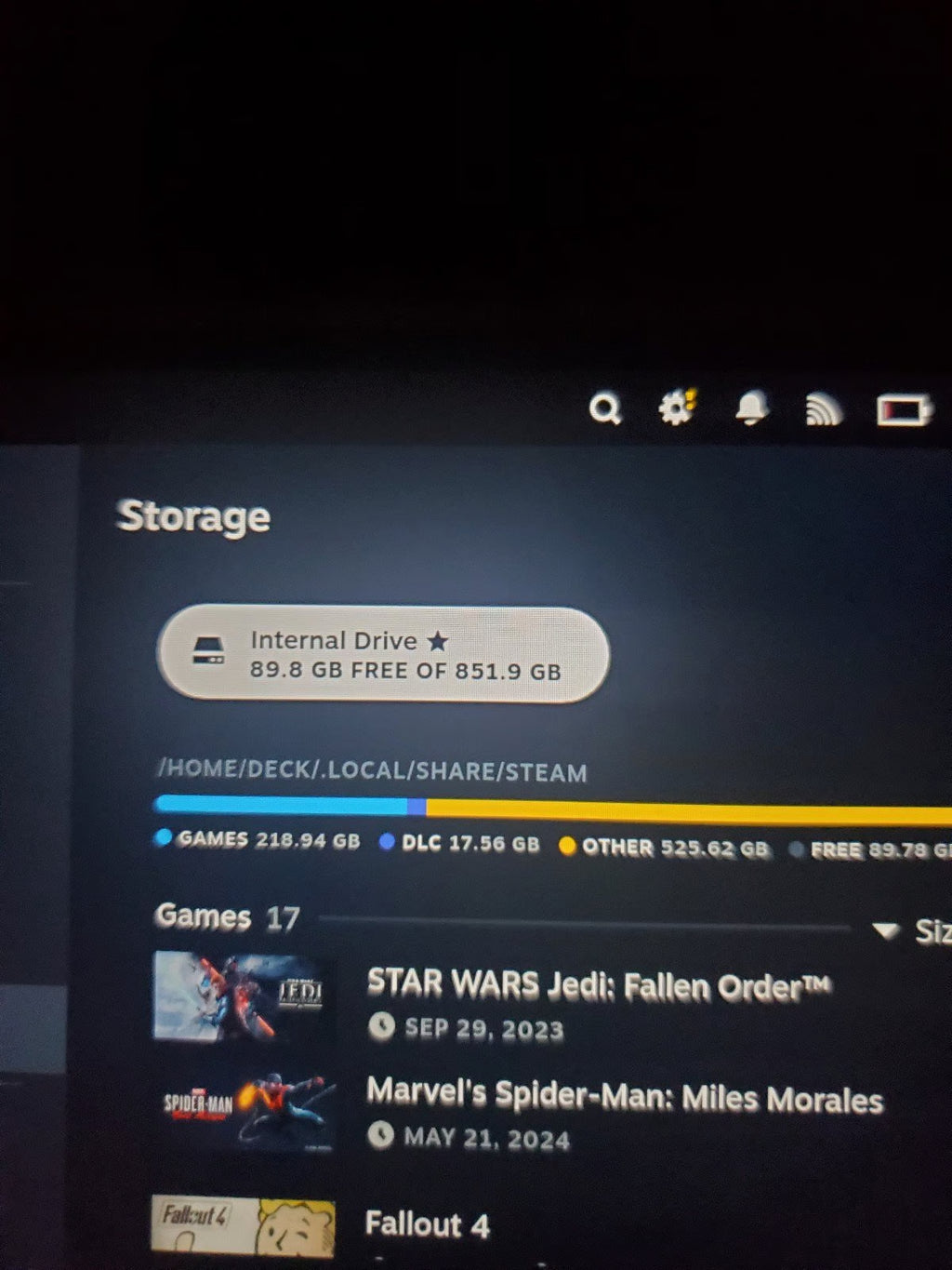 Steam Deck 1tb LCD 8N31