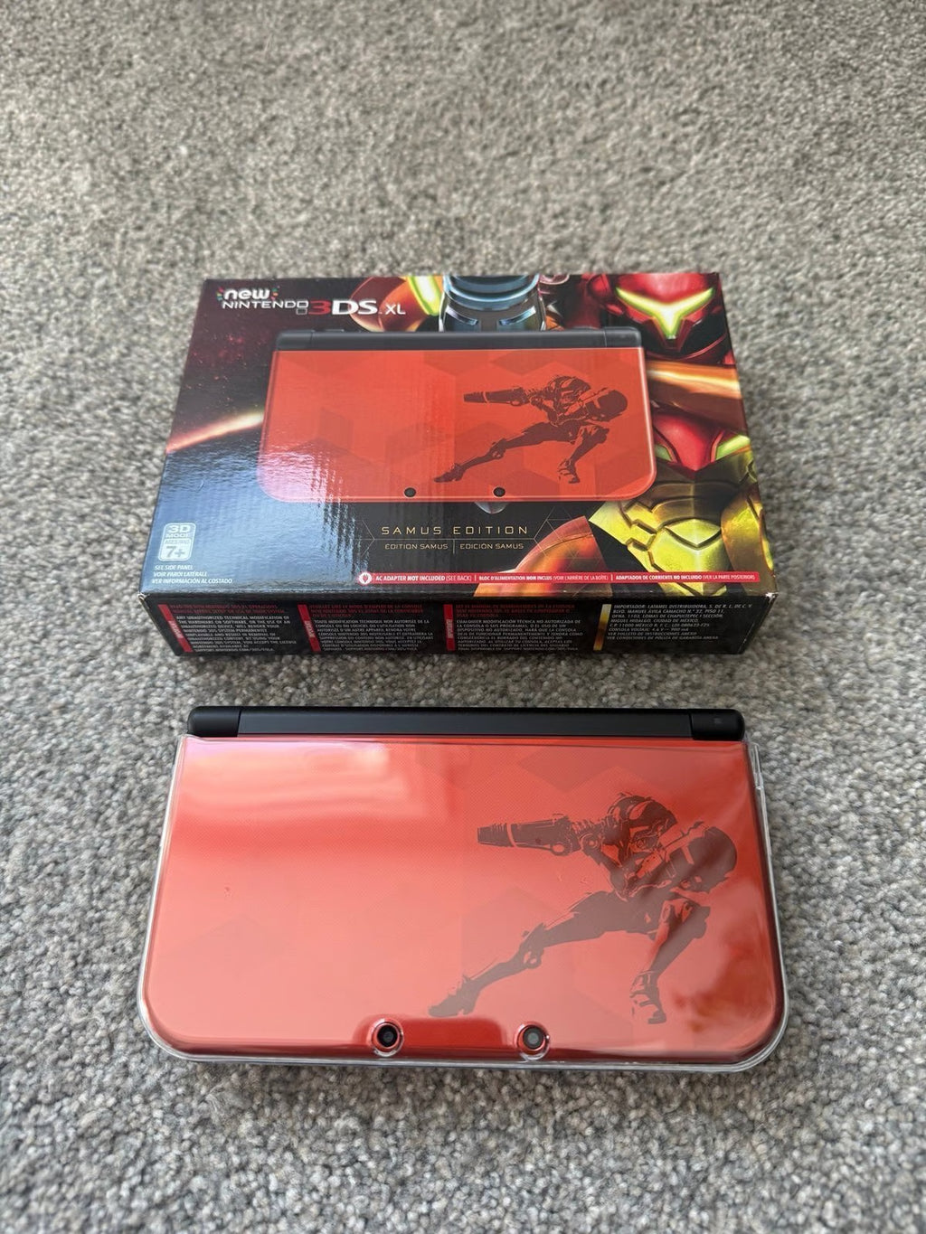 New Nintendo 3DS XL samus edition