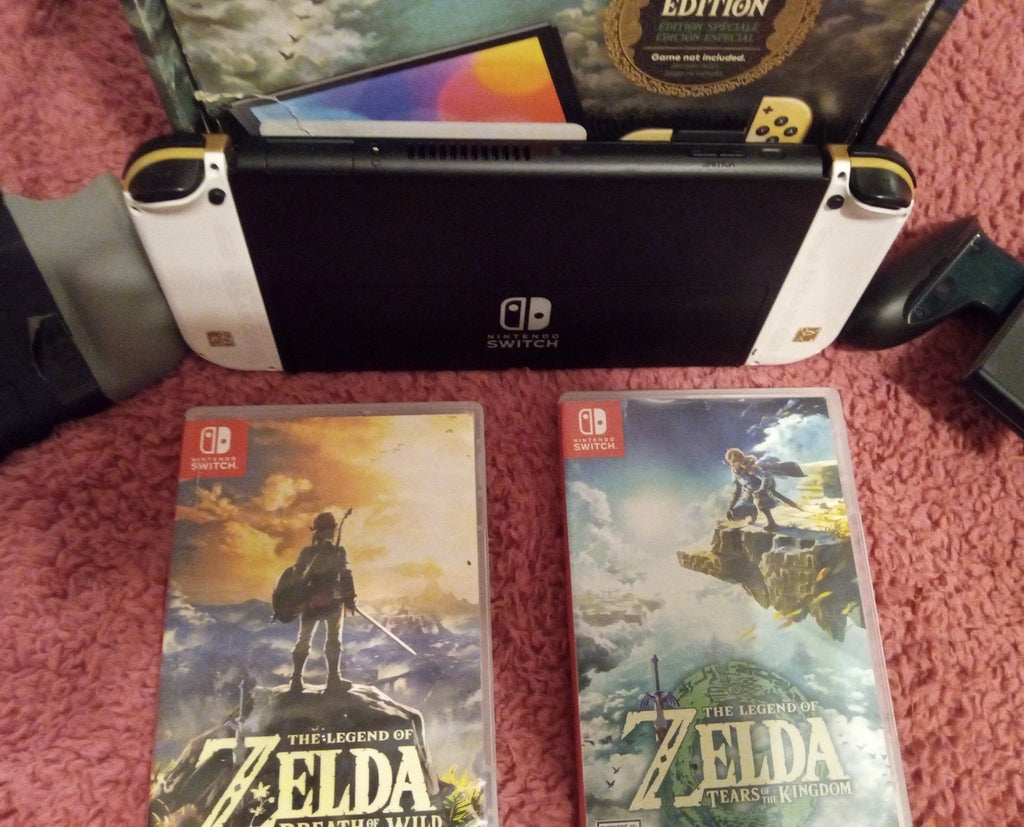 zelda tears of the kingdom Nintendo switch oled 3O69